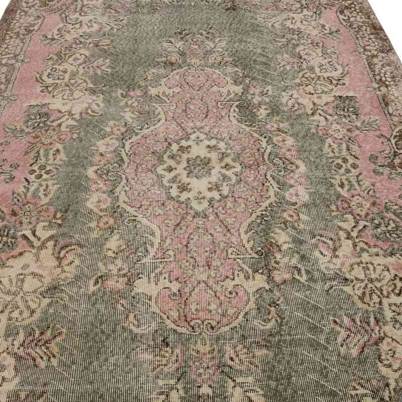 Alfombra Vintage Turca Anudada a Mano - 165 cm x 286 cm - K0066201