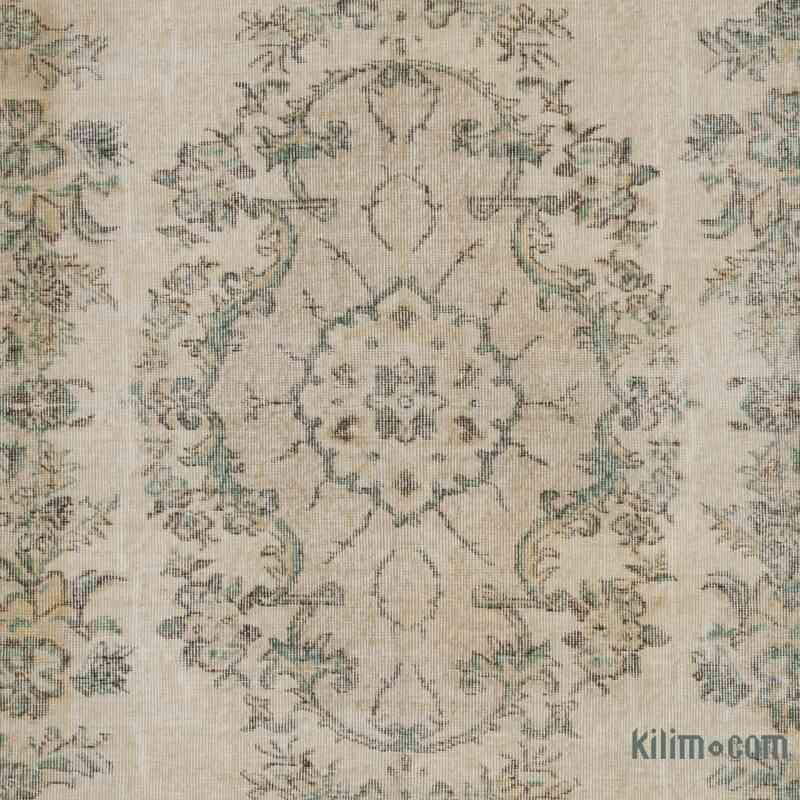 Alfombra Vintage Turca Anudada a Mano - 196 cm x 284 cm - K0066203