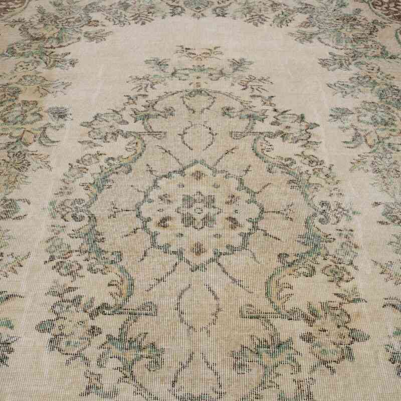 Alfombra Vintage Turca Anudada a Mano - 196 cm x 284 cm - K0066203
