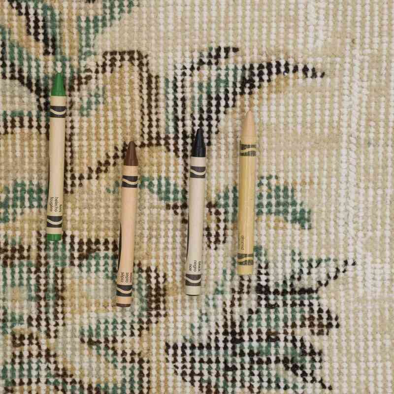 Alfombra Vintage Turca Anudada a Mano - 196 cm x 284 cm - K0066203