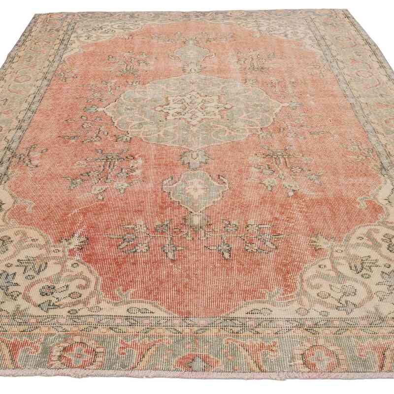 Vintage Turkish Hand-Knotted Rug - 6' 2" x 8' 9" (74" x 105") - K0066210