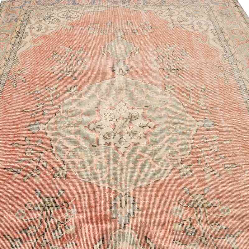 Vintage Turkish Hand-Knotted Rug - 6' 2" x 8' 9" (74" x 105") - K0066210