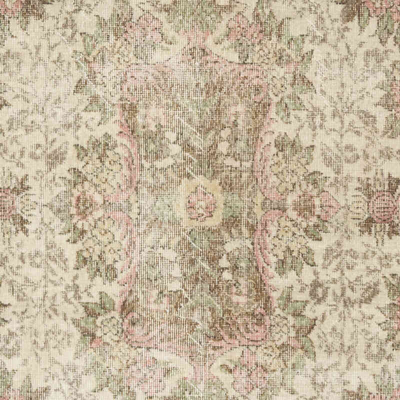 Alfombra Vintage Turca Anudada a Mano - 166 cm x 322 cm - K0066213