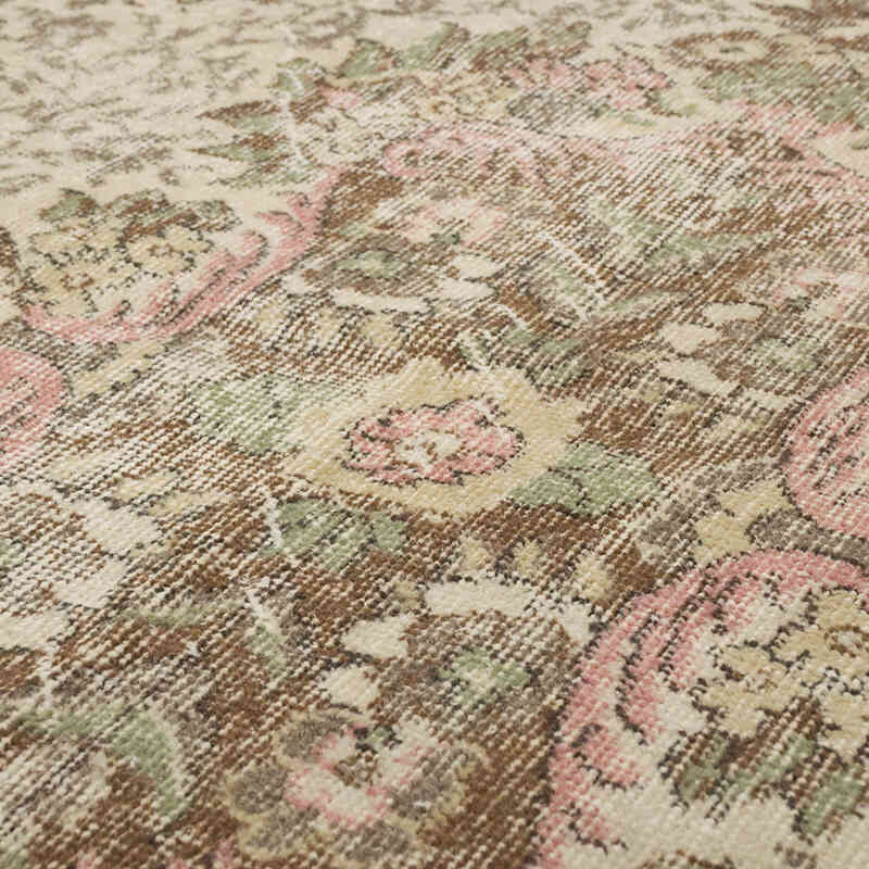 Alfombra Vintage Turca Anudada a Mano - 166 cm x 322 cm - K0066213