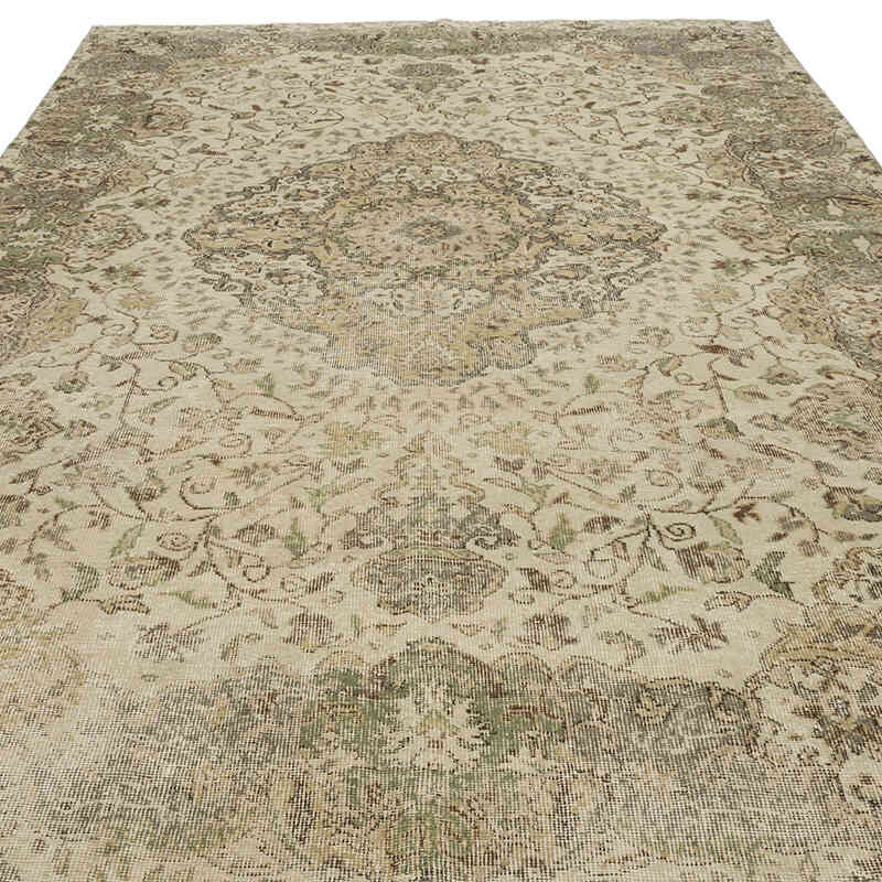 Vintage Turkish Hand-Knotted Rug - 6' 9" x 10' 8" (81" x 128") - K0066220