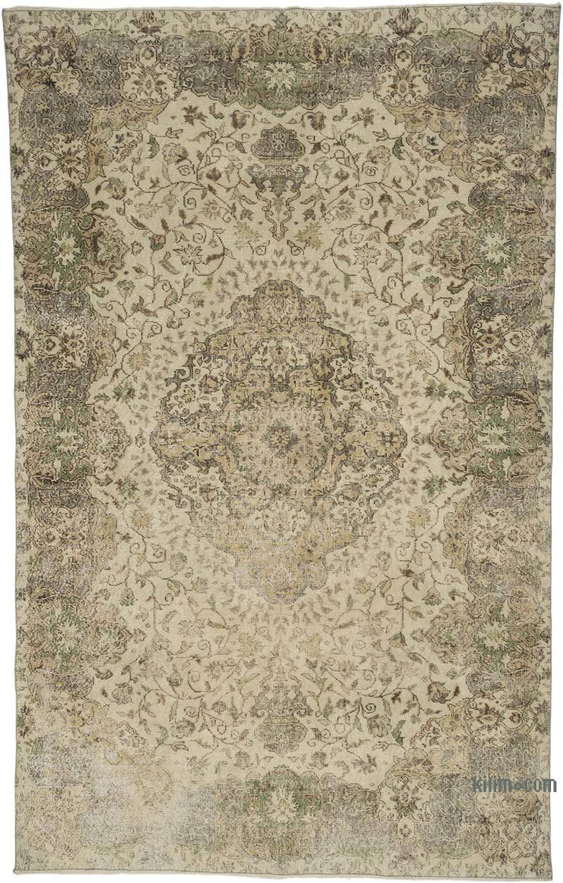Vintage Turkish Hand-Knotted Rug - 6' 9" x 10' 8" (81" x 128") - K0066220