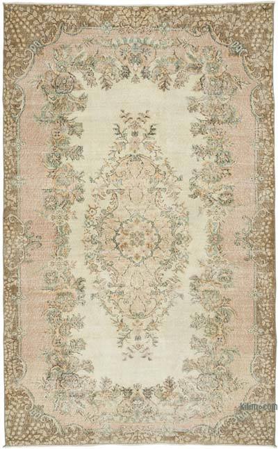 Alfombra Vintage Turca Anudada a Mano - 173 cm x 280 cm