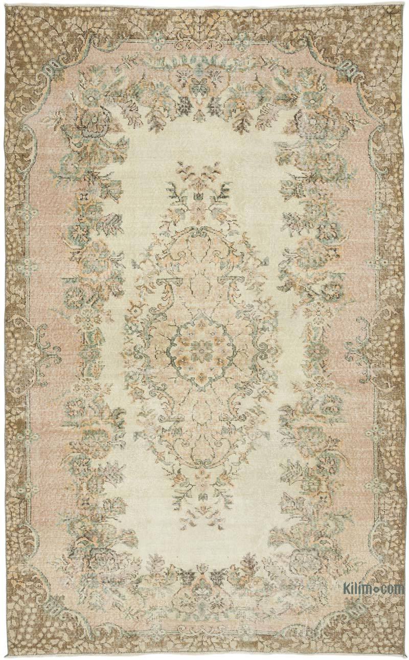 Alfombra Vintage Turca Anudada a Mano - 173 cm x 280 cm - K0066229