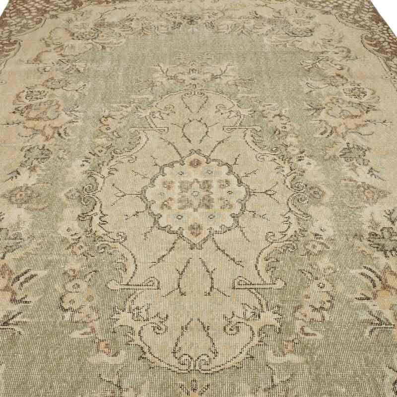 Alfombra Vintage Turca Anudada a Mano - 201 cm x 324 cm - K0066231