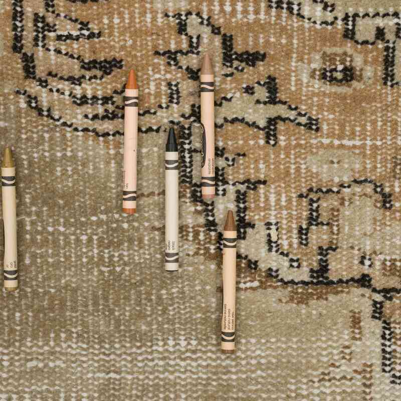 Alfombra Vintage Turca Anudada a Mano - 146 cm x 253 cm - K0066240