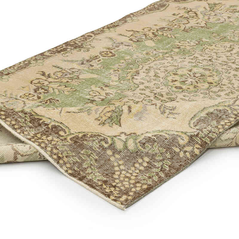 Alfombra Vintage Turca Anudada a Mano - 163 cm x 270 cm - K0066243