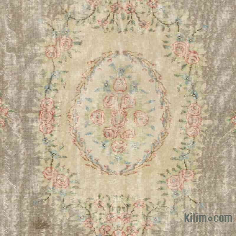 Vintage Turkish Hand-Knotted Rug - 6' 8" x 9' 10" (80" x 118") - K0066246