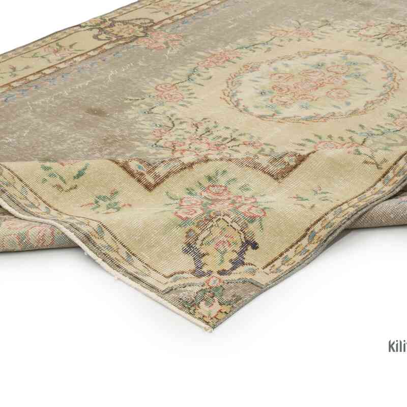 Vintage Turkish Hand-Knotted Rug - 6' 8" x 9' 10" (80" x 118") - K0066246