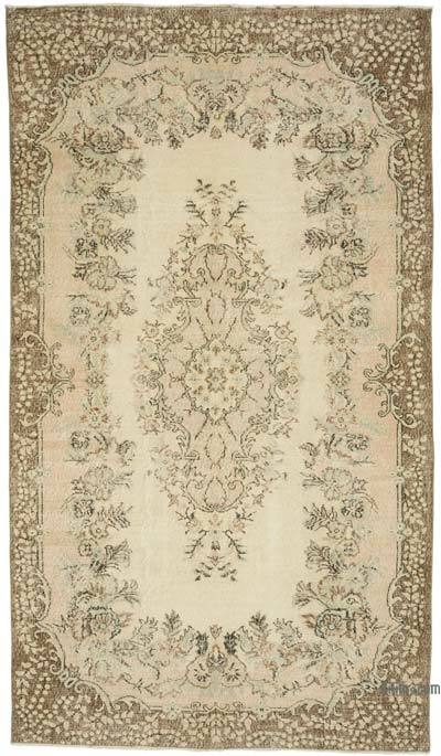 Vintage Turkish Hand-Knotted Rug - 5' 11" x 10' 4" (71" x 124")