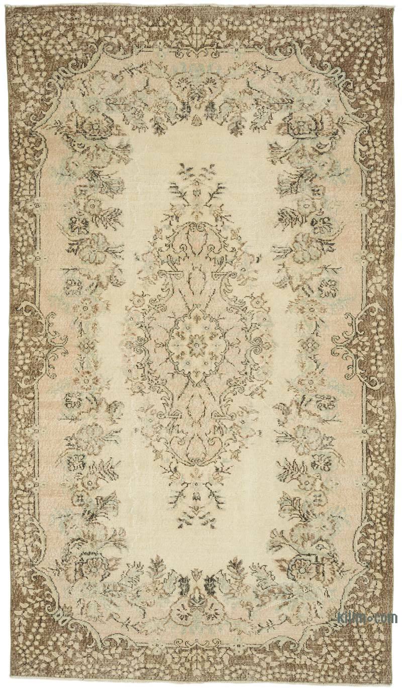 Vintage Turkish Hand-Knotted Rug - 5' 11" x 10' 4" (71" x 124") - K0066247