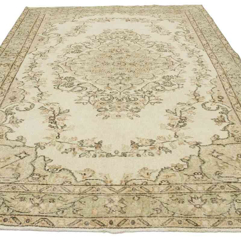 Alfombra Vintage Turca Anudada a Mano - 168 cm x 275 cm - K0066249