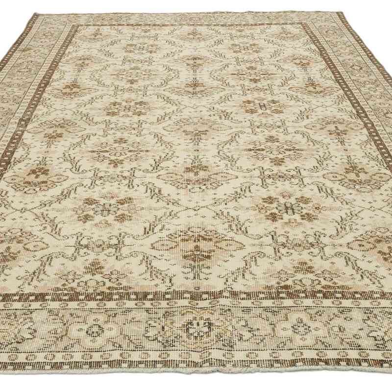 Vintage Turkish Hand-Knotted Rug - 6' 2" x 9' 5" (74" x 113") - K0066251