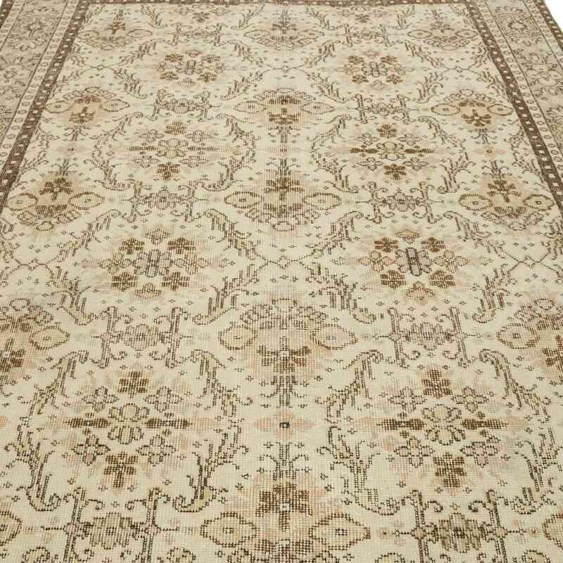 Vintage Turkish Hand-Knotted Rug - 6' 2" x 9' 5" (74" x 113") - K0066251