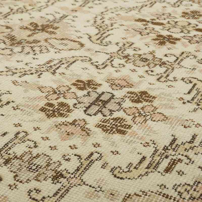 Vintage Turkish Hand-Knotted Rug - 6' 2" x 9' 5" (74" x 113") - K0066251