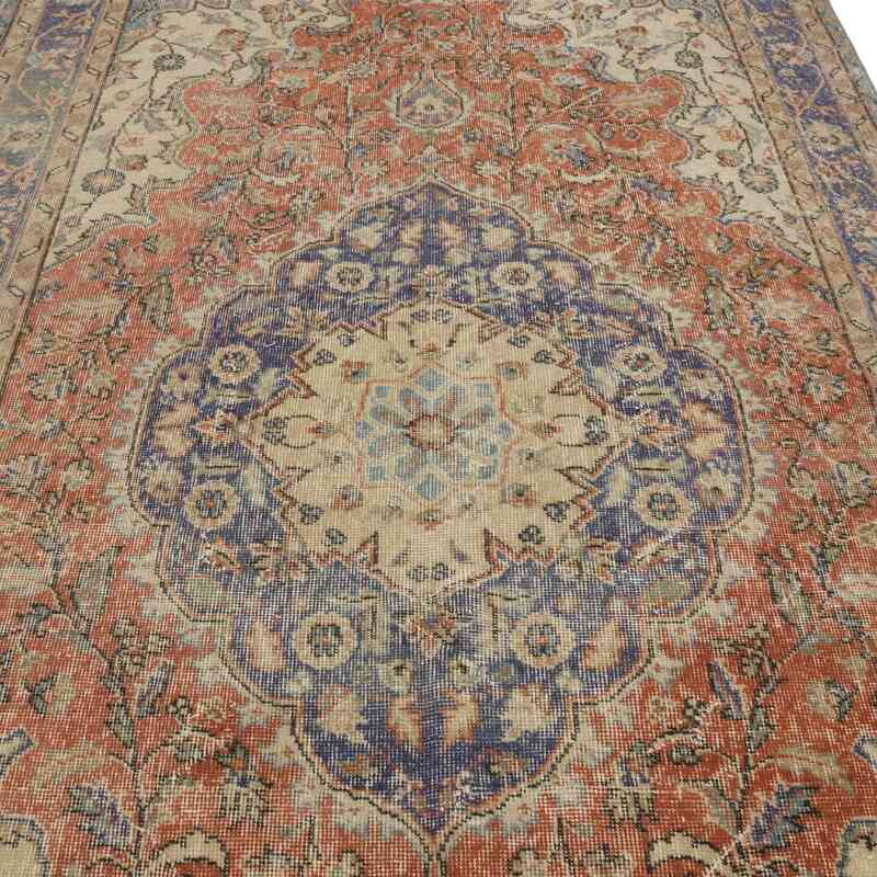 Vintage Turkish Hand-Knotted Rug - 5' 6" x 10' 1" (66" x 121") - K0066253
