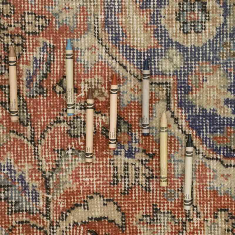 Vintage Turkish Hand-Knotted Rug - 5' 6" x 10' 1" (66" x 121") - K0066253
