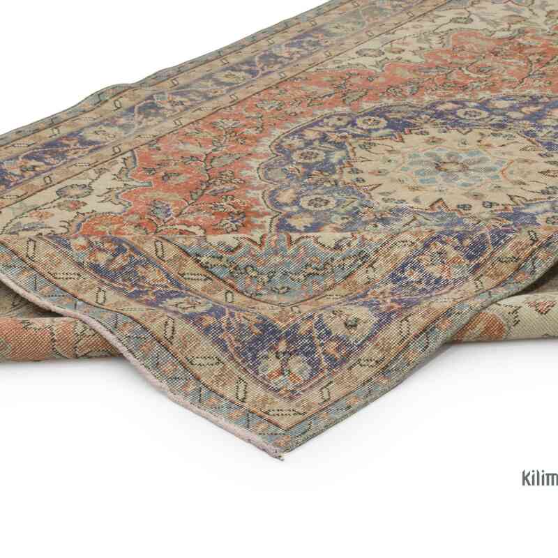 Vintage Turkish Hand-Knotted Rug - 5' 6" x 10' 1" (66" x 121") - K0066253