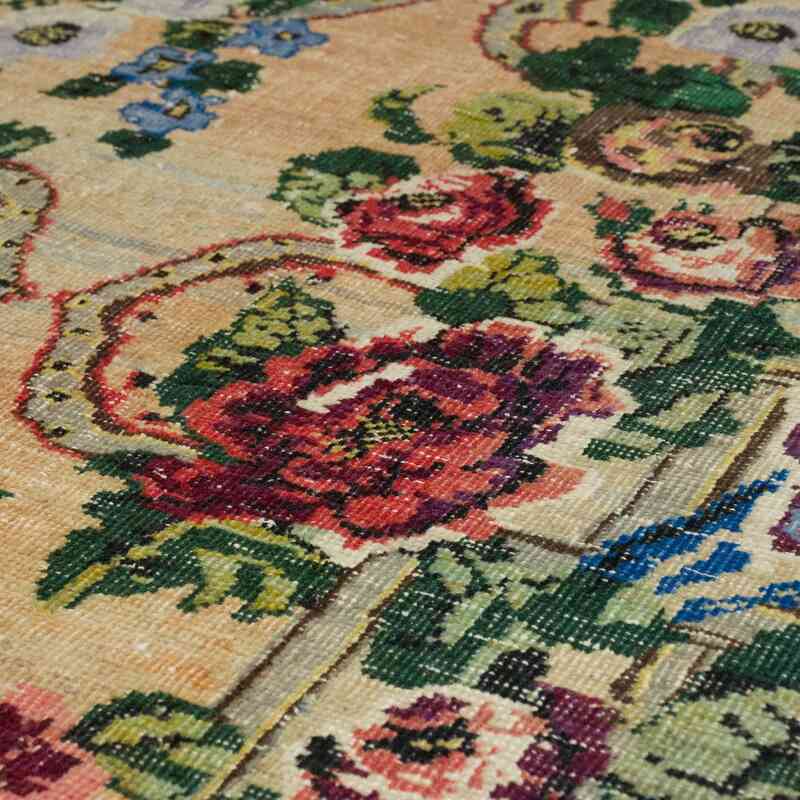 Alfombra Turca Vintage De Pasillo - 111 cm x 337 cm - K0066256