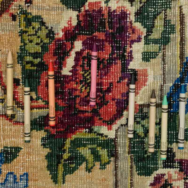 Alfombra Turca Vintage De Pasillo - 111 cm x 337 cm - K0066256