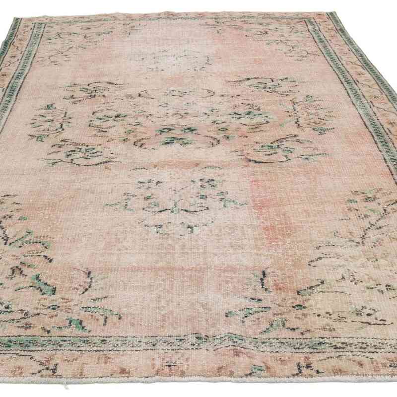 Vintage Turkish Hand-Knotted Rug - 5' 7" x 8' 6" (67" x 102") - K0066259