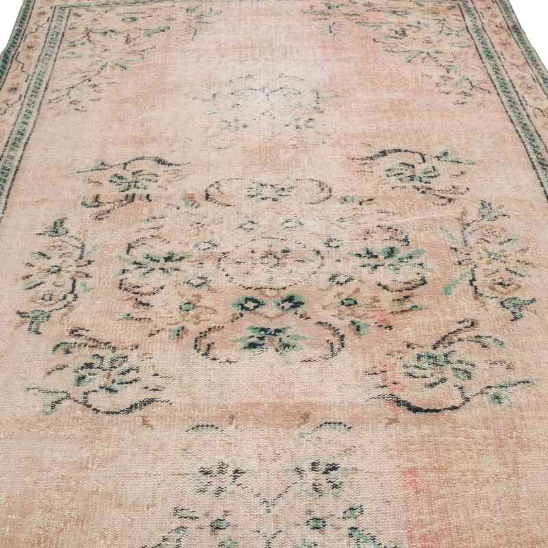 Vintage Turkish Hand-Knotted Rug - 5' 7" x 8' 6" (67" x 102") - K0066259