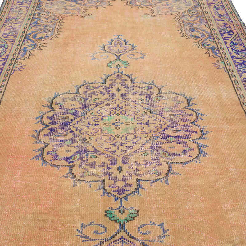 Vintage Turkish Hand-Knotted Rug - 5' 8" x 9' 2" (68" x 110") - K0066270