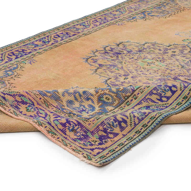 Vintage Turkish Hand-Knotted Rug - 5' 8" x 9' 2" (68" x 110") - K0066270