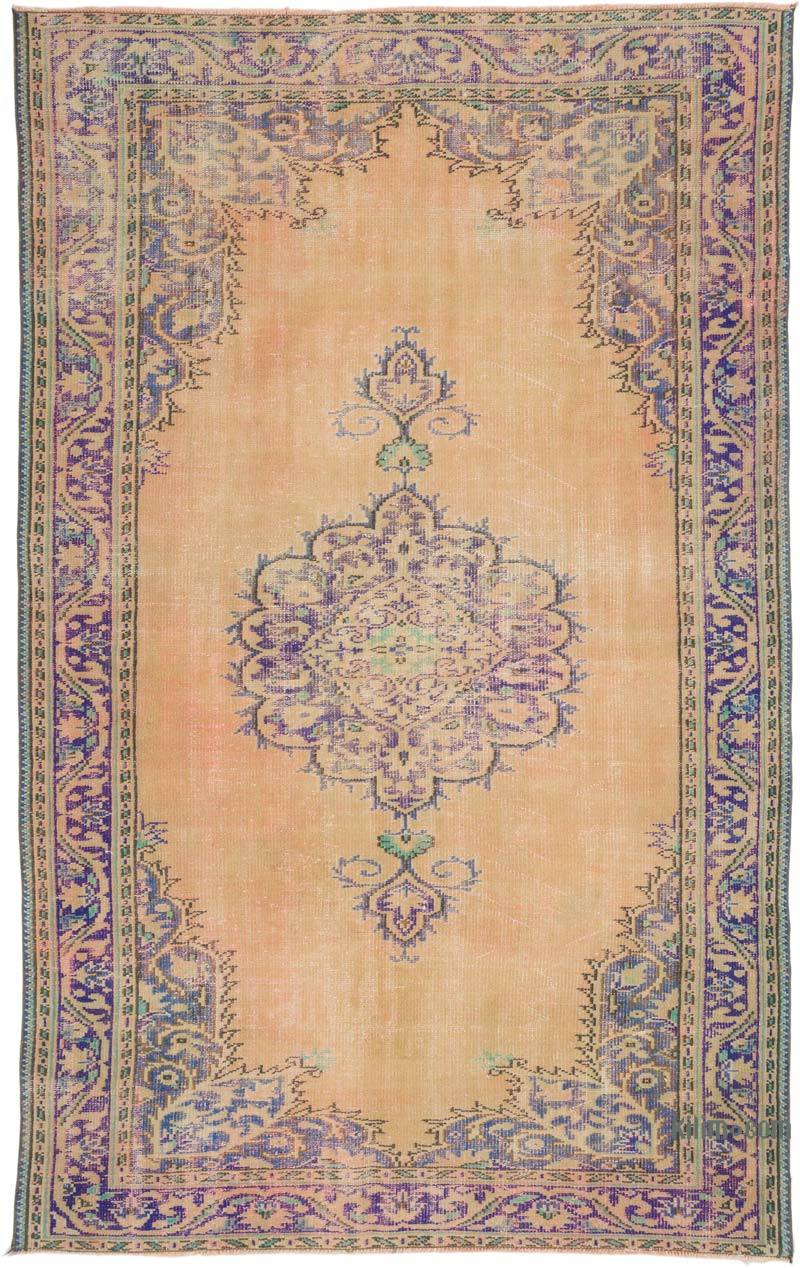 Vintage Turkish Hand-Knotted Rug - 5' 8" x 9' 2" (68" x 110") - K0066270