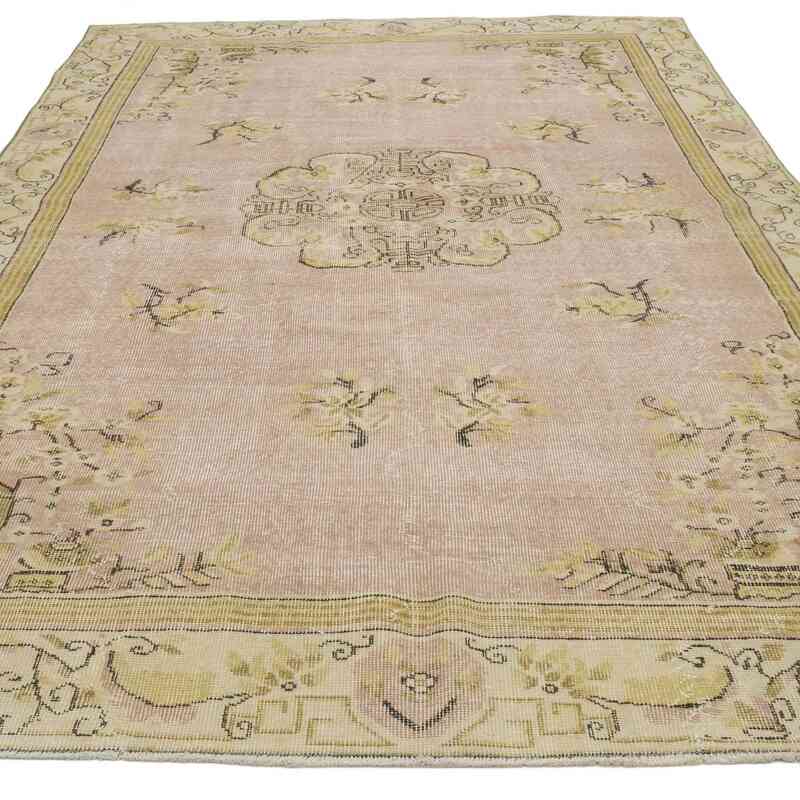 Vintage Turkish Hand-Knotted Rug - 6' 3" x 9' 7" (75" x 115") - K0066274