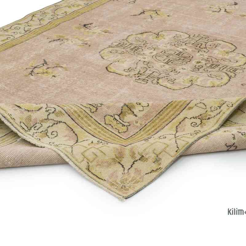 Vintage Turkish Hand-Knotted Rug - 6' 3" x 9' 7" (75" x 115") - K0066274