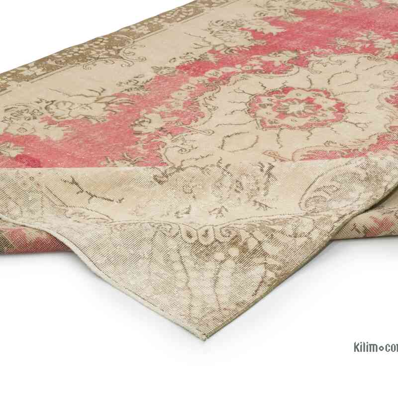Vintage Turkish Hand-Knotted Rug - 6' 7" x 10' 5" (79" x 125") - K0066275