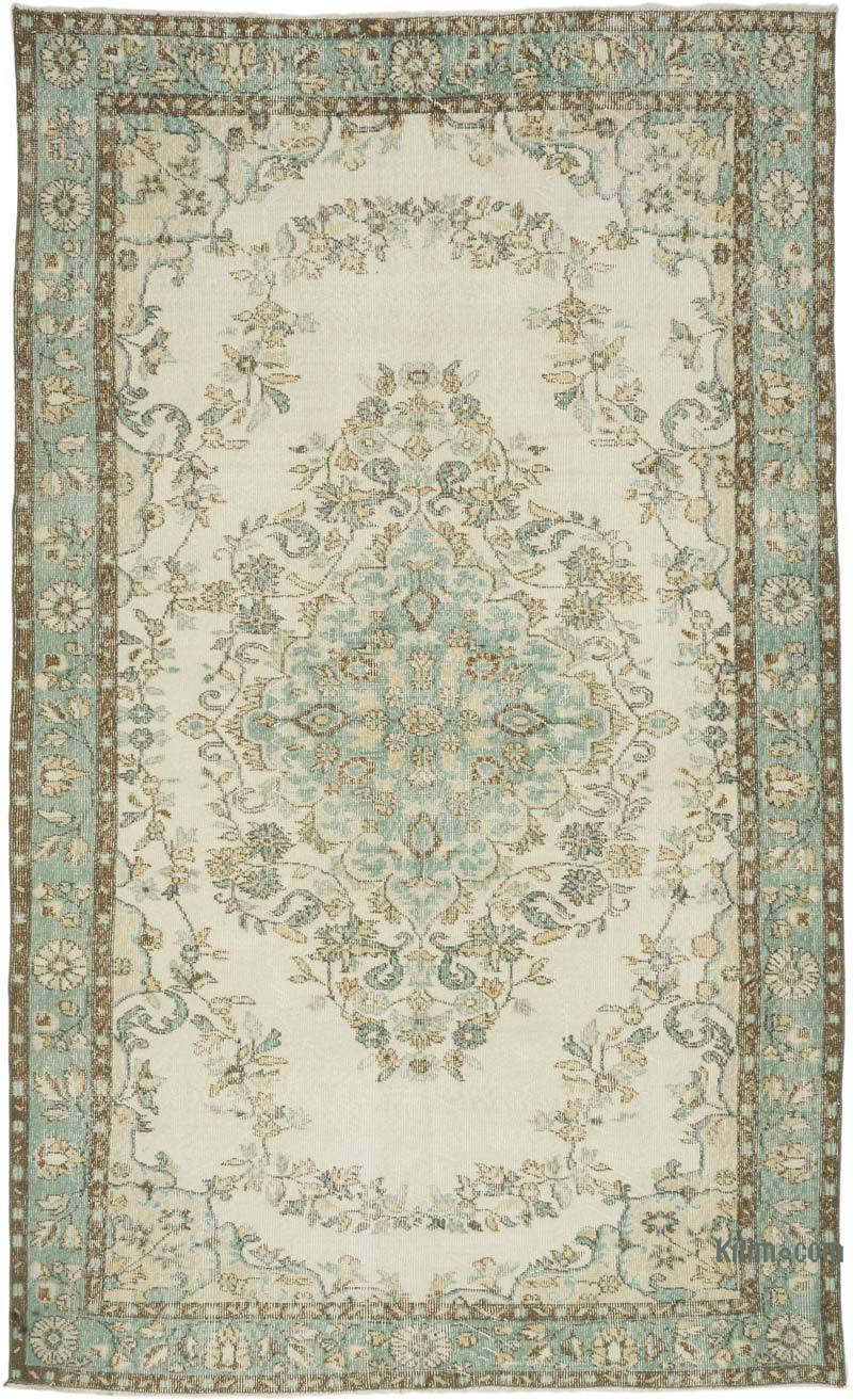 Alfombra Vintage Turca Anudada a Mano - 180 cm x 302 cm - K0066276