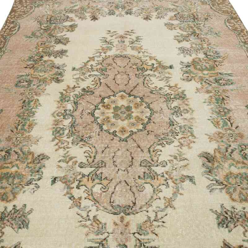 Alfombra Vintage Turca Anudada a Mano - 170 cm x 262 cm - K0066282