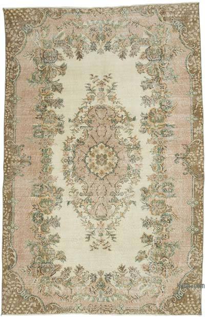 Alfombra Vintage Turca Anudada a Mano - 170 cm x 262 cm