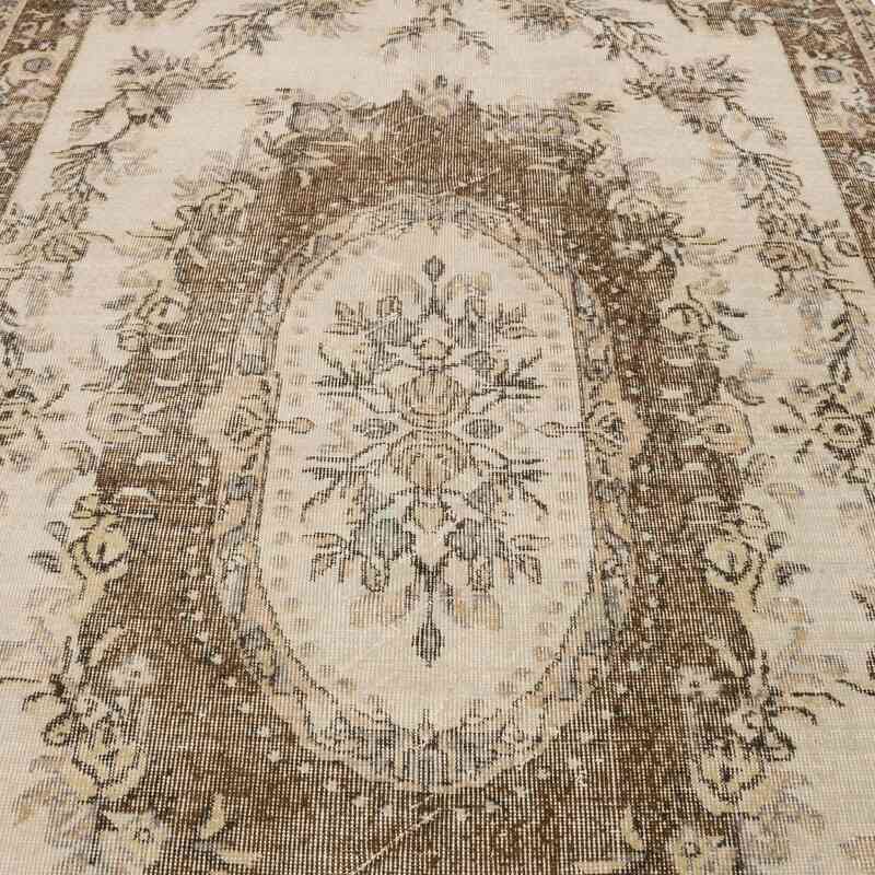 Alfombra Vintage Turca Anudada a Mano - 182 cm x 295 cm - K0066293