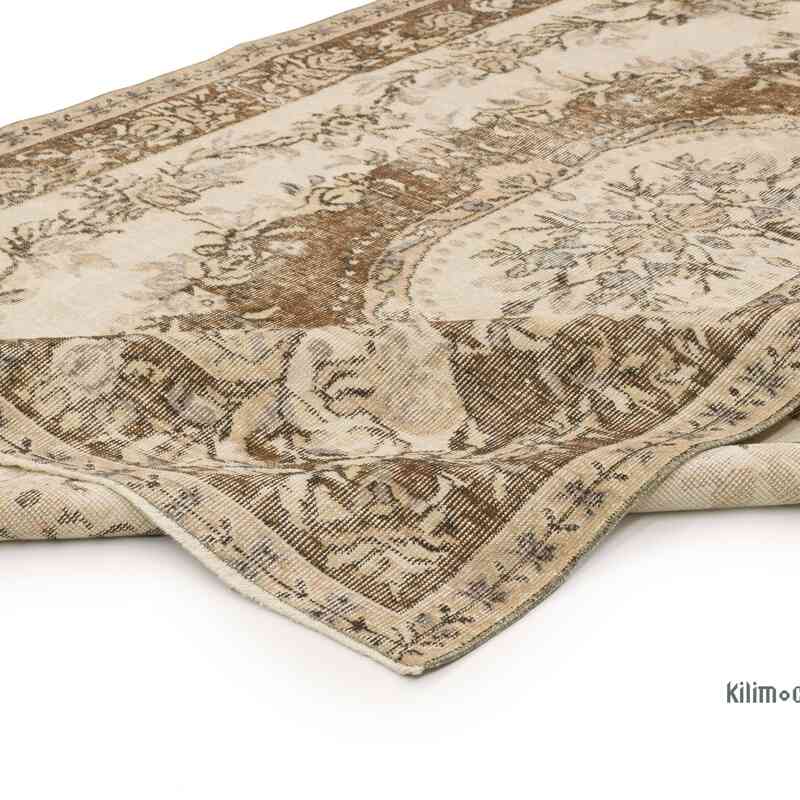 Alfombra Vintage Turca Anudada a Mano - 182 cm x 295 cm - K0066293