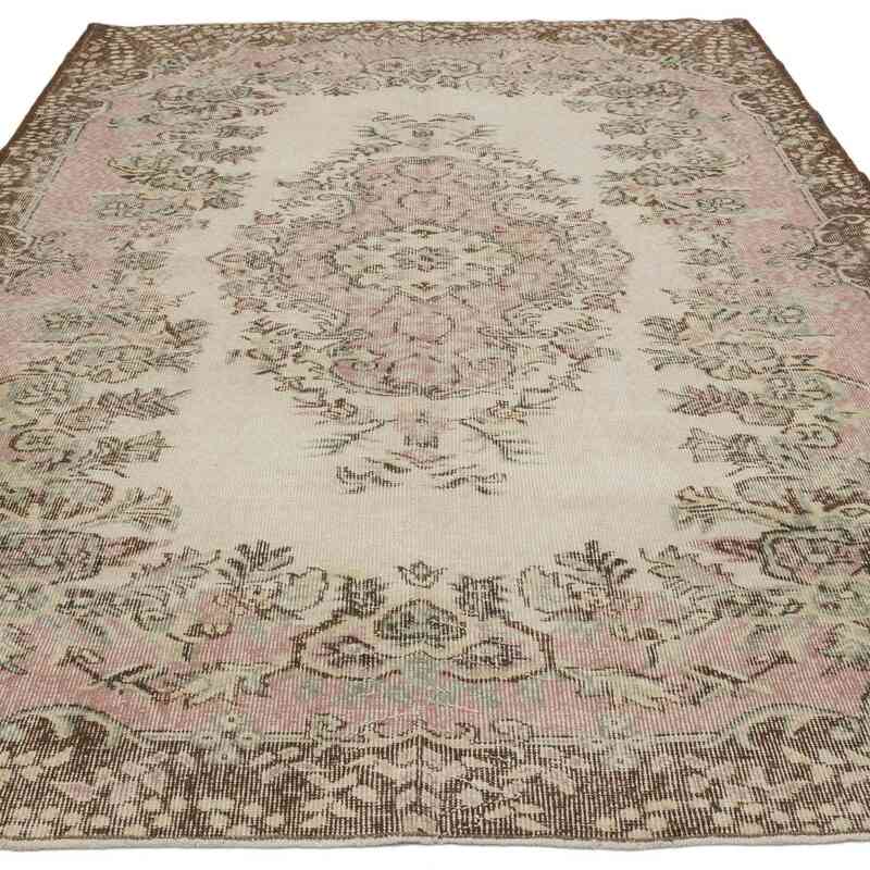 Alfombra Vintage Turca Anudada a Mano - 180 cm x 270 cm - K0066303