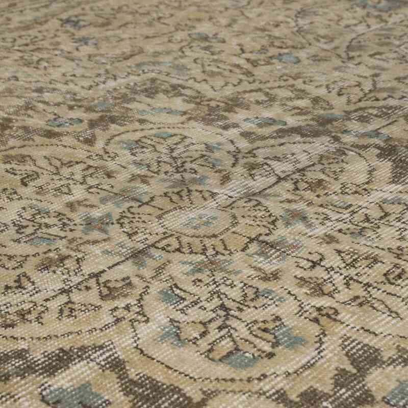 Vintage Turkish Hand-Knotted Rug - 6' 8" x 10' 2" (80" x 122") - K0066309