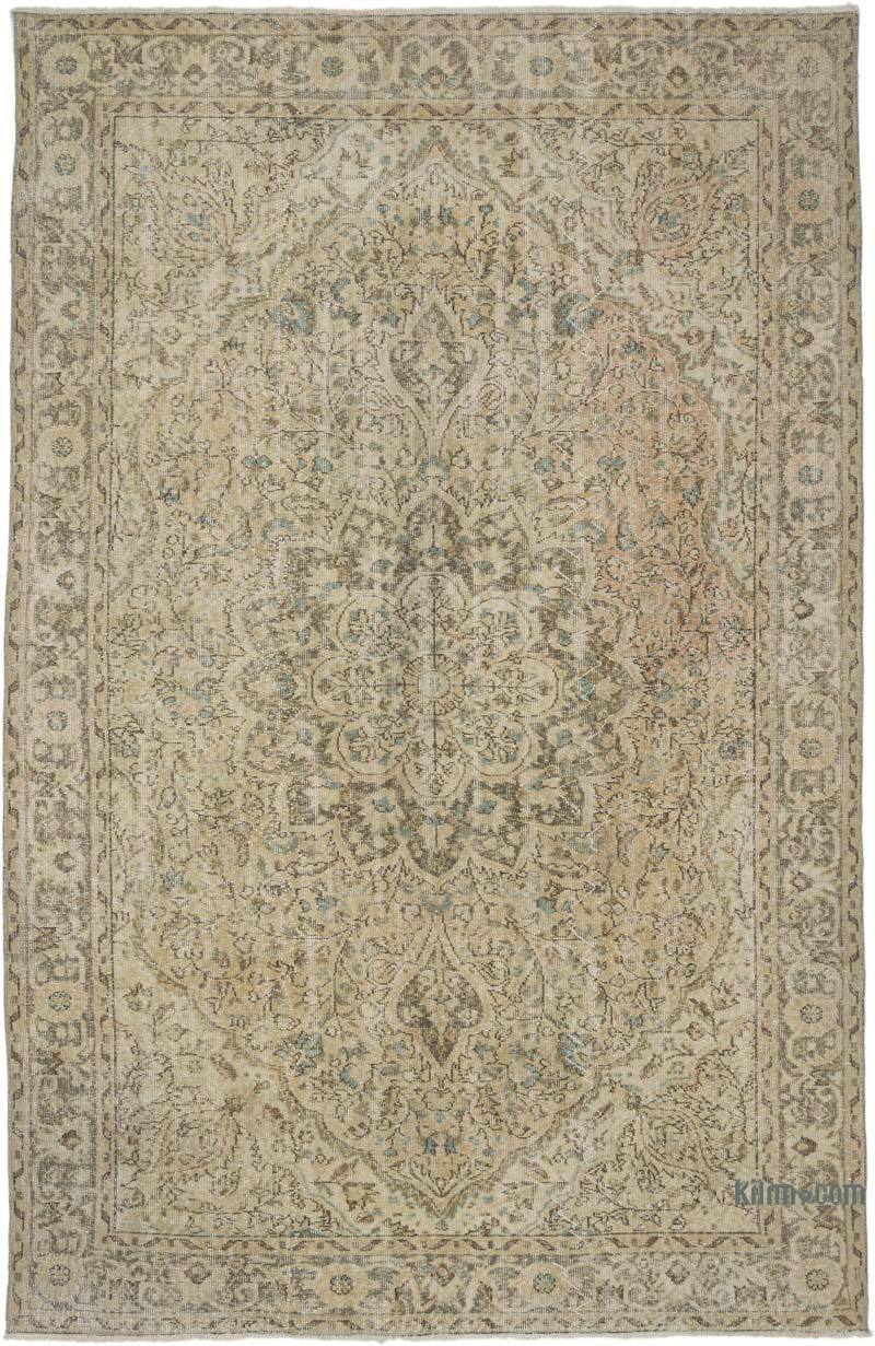 Vintage Turkish Hand-Knotted Rug - 6' 8" x 10' 2" (80" x 122") - K0066309