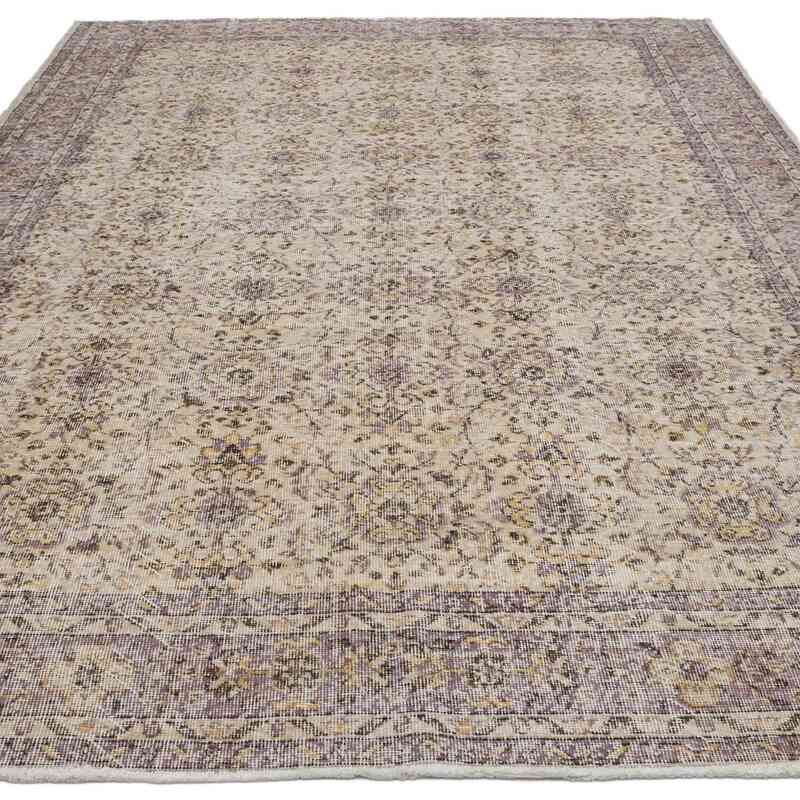 Vintage Turkish Hand-Knotted Rug - 6' 6" x 9' 10" (78" x 118") - K0066331