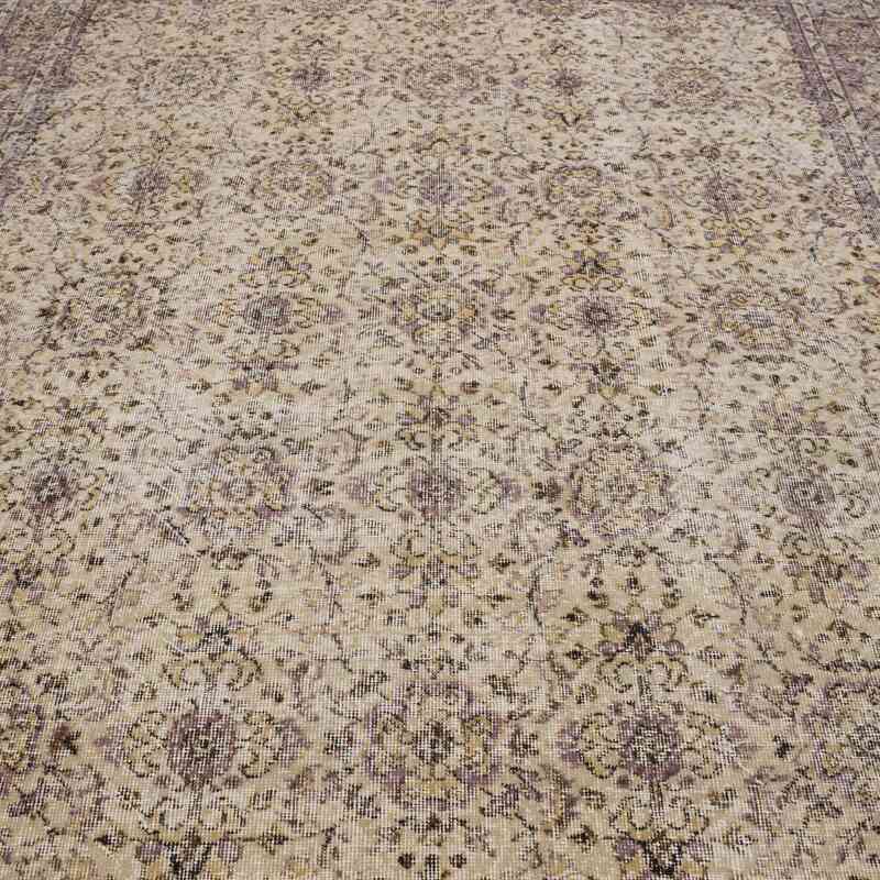Vintage Turkish Hand-Knotted Rug - 6' 6" x 9' 10" (78" x 118") - K0066331