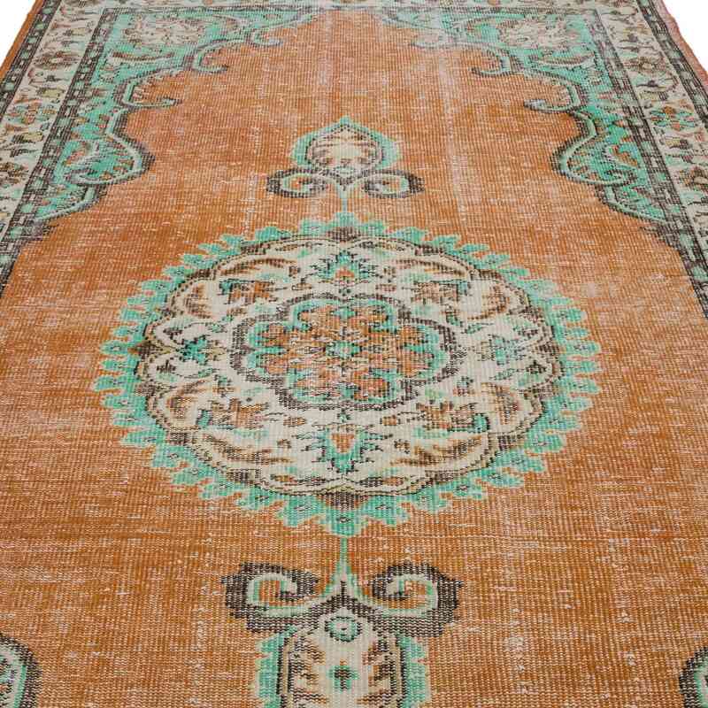 Vintage Turkish Hand-Knotted Rug - 5' 9" x 9' 1" (69" x 109") - K0066333