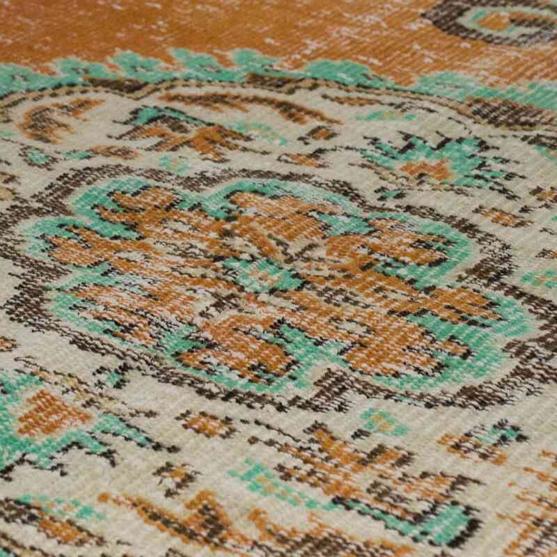 Vintage Turkish Hand-Knotted Rug - 5' 9" x 9' 1" (69" x 109") - K0066333