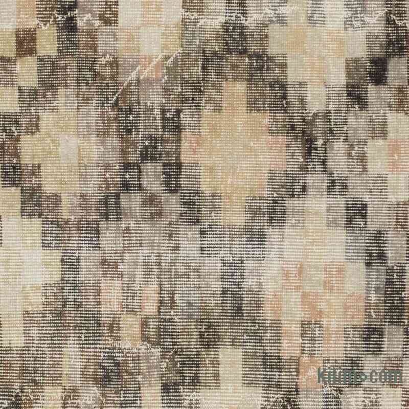 El Dokuma Vintage Halı - 90 cm x 175 cm - K0066346