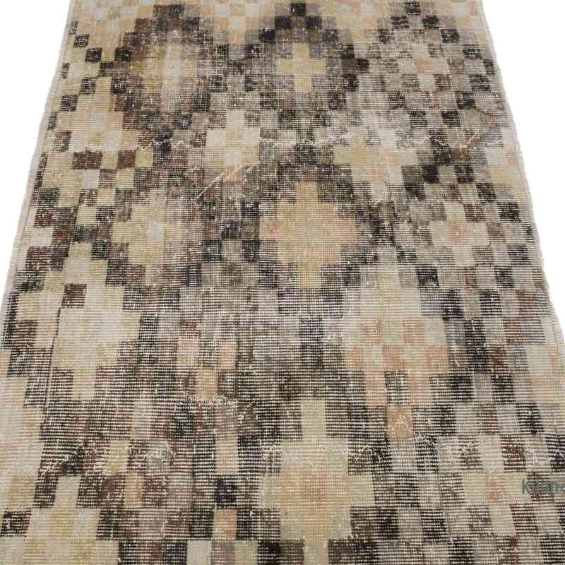 El Dokuma Vintage Halı - 90 cm x 175 cm - K0066346